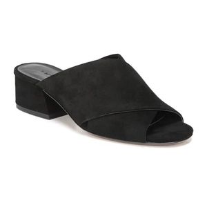 VINCE. Karsen Mule Black 6.5B/36